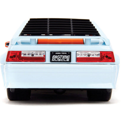 1989 Ford Mustang GT - Gulf Oil 1:24 Scale Diecast Model Car by Jada Toys