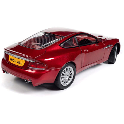 2005 Aston Martin V-12 Vanquish S 1:18 Scale Diecast Model Car by Auto World