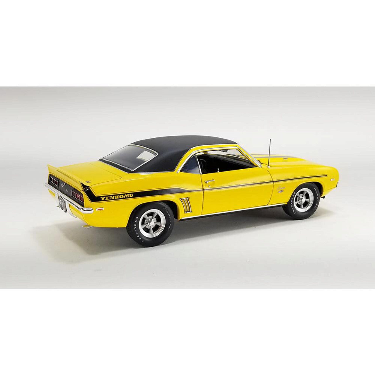 1969 Chevrolet Yenko Camaro - Daytona Yellow 1:18 Scale Diecast Model Car by Acme