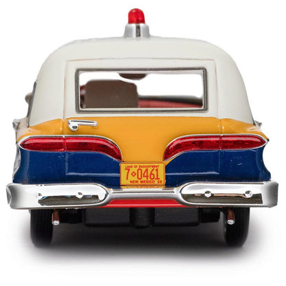 1958 Edsel Corsair Ambulance by Memphian Coachwork Co. - Orange 1:43 Scale Cast Resin Model Car by Esval Models