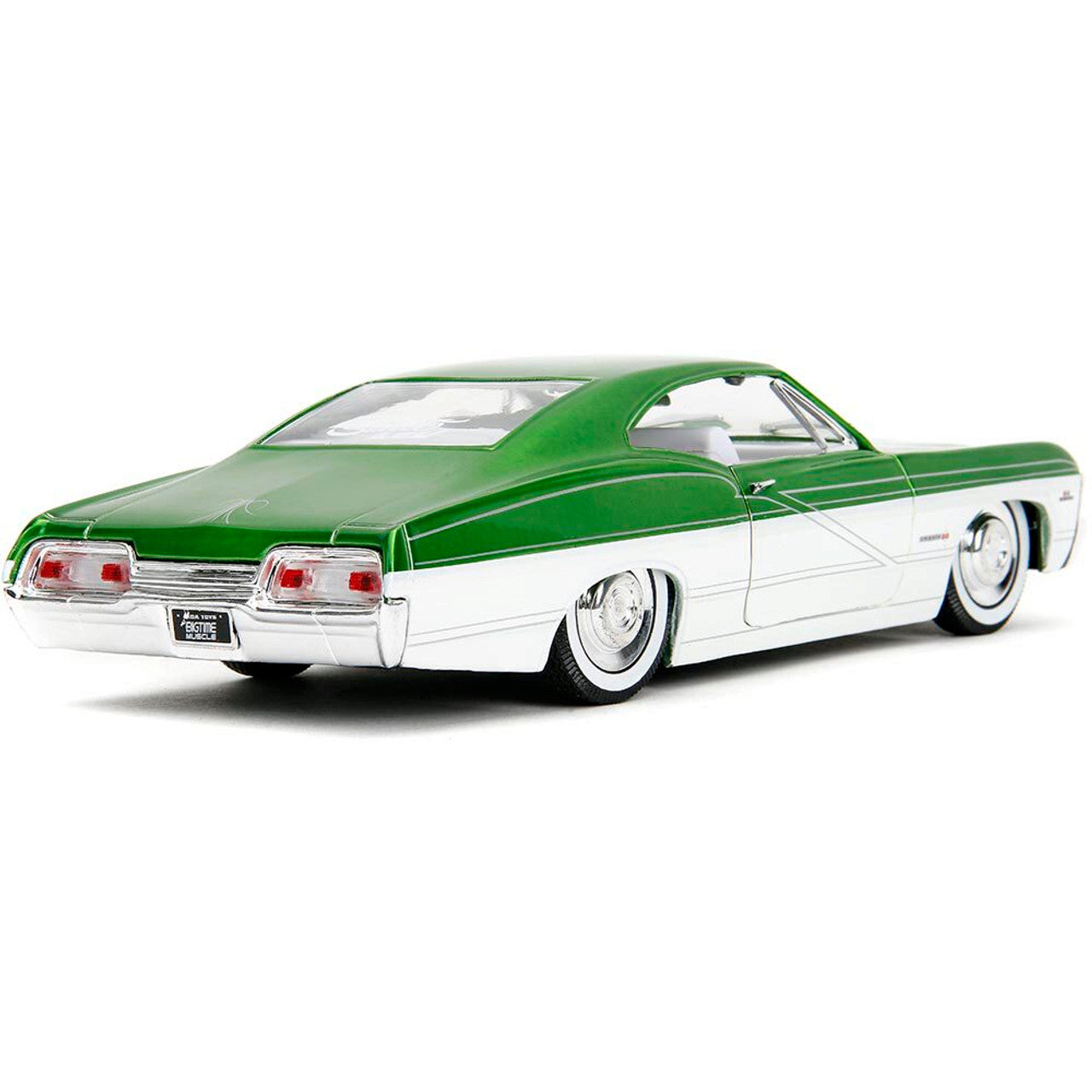 1967 Chevy Impala 2-Door - Green 1:24 Scale Diecast Model Car by Jada Toys
