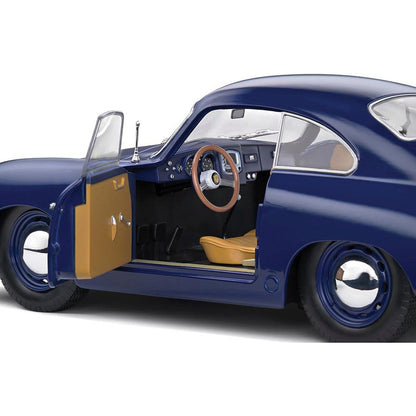 1953 Porsche 356 Pré-A - Blue 1:18 Scale Diecast Model Car by Solido