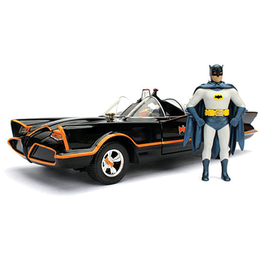 1966 Batmobile & Figures 1:24 Scale Diecast Model by Jada Toys