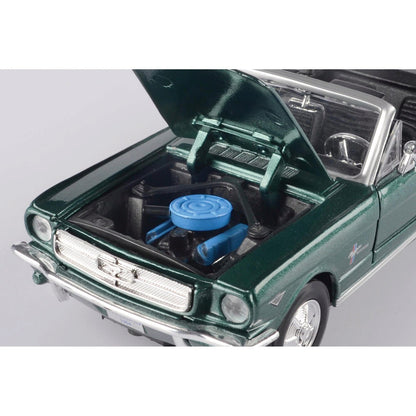 1964 1/2 Ford Mustang Convertible - Green 1:24 Scale Diecast Model Car by Motormax