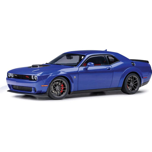 2022 Dodge Challenger R/T Scat Pack Widebody - Indigo Blue 1:18 Scale Composite Diecast Model Car by AutoArt