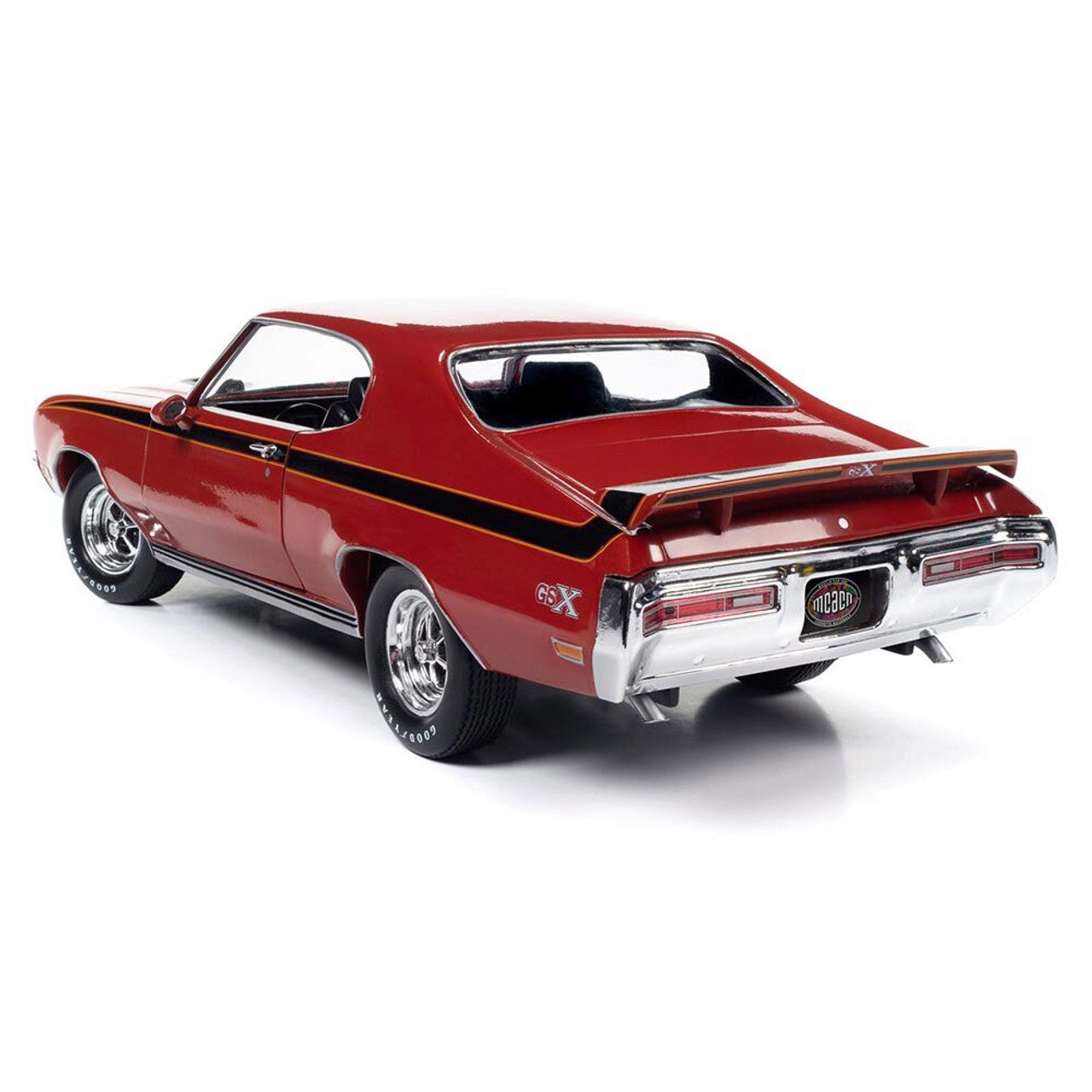 1972 Buick GSX (Class of 1972 & MCACN) - Fire Red 1:18 Scale Diecast Model Car by American Muscle - Ertl