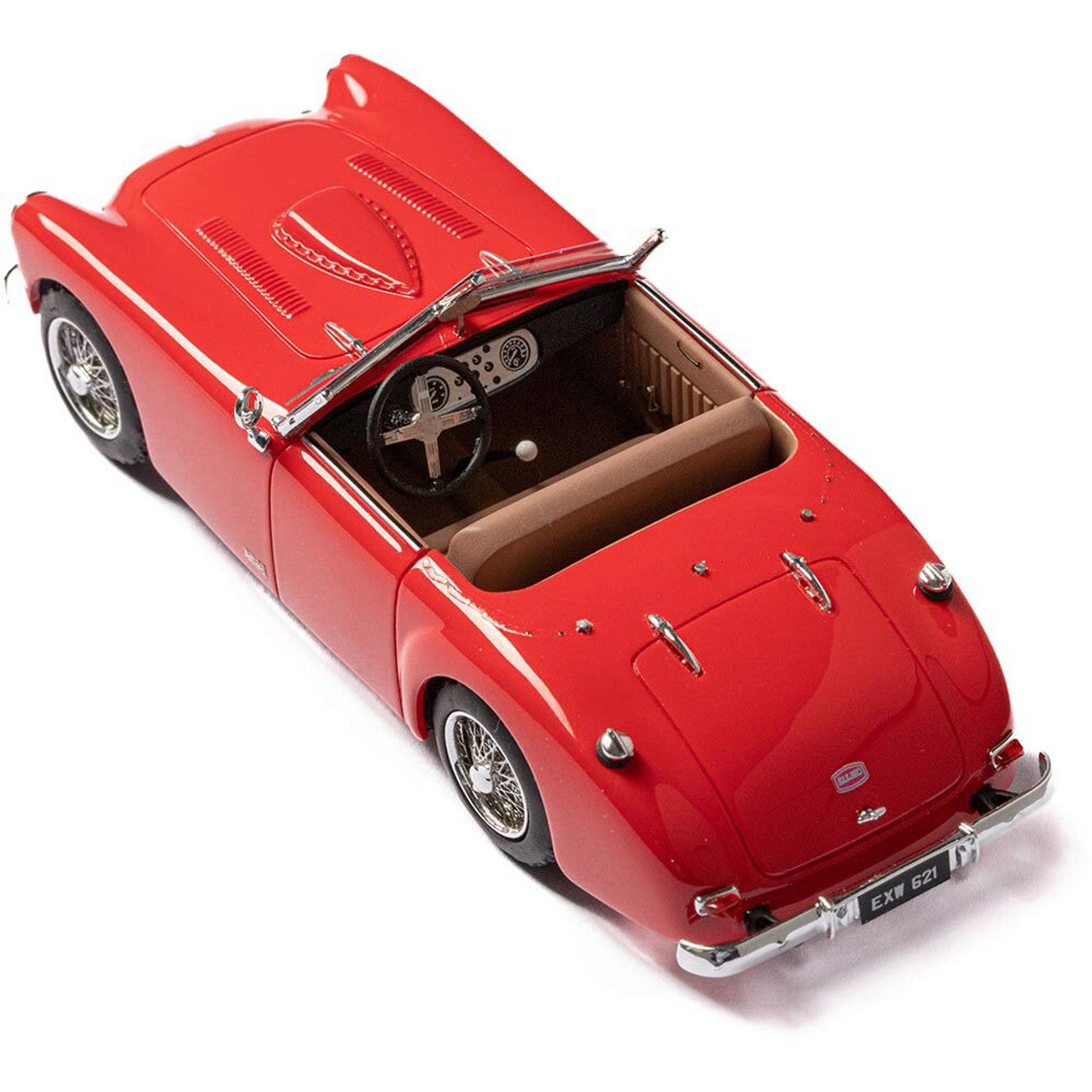 1953 Allard K3 Roadster - Red 1:43 Scale Cast Resin Model Car by Esval Models
