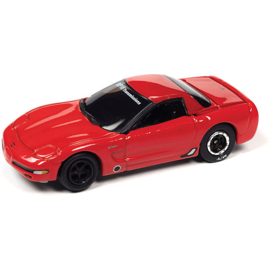 2001 Chevrolet Corvette Z06 - Torch Red 1:64 Scale Diecast Model Car by Johnny Lightning