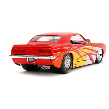 1969 Chevy Camaro - Red 1:24 Scale Diecast Model Car by Jada Toys