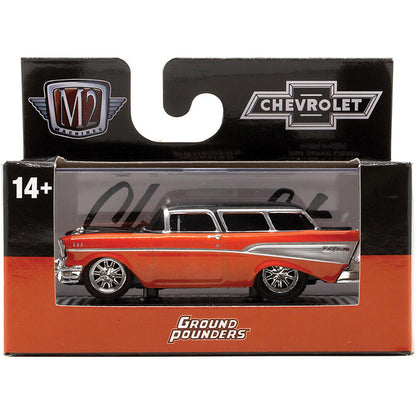 1957 Chevy Nomad - Red 1:64 Scale  by M2 Machines