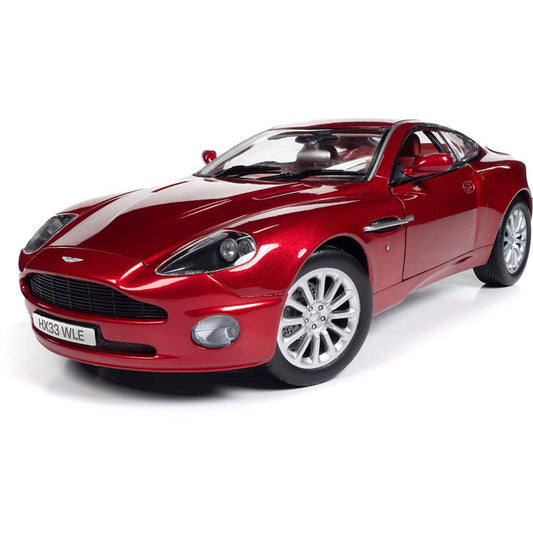 2005 Aston Martin V-12 Vanquish S 1:18 Scale Diecast Model Car by Auto World