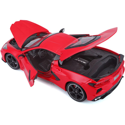 2020 Corvette Stingray C8 - Red 1:18 Scale Diecast Model Car by Maisto