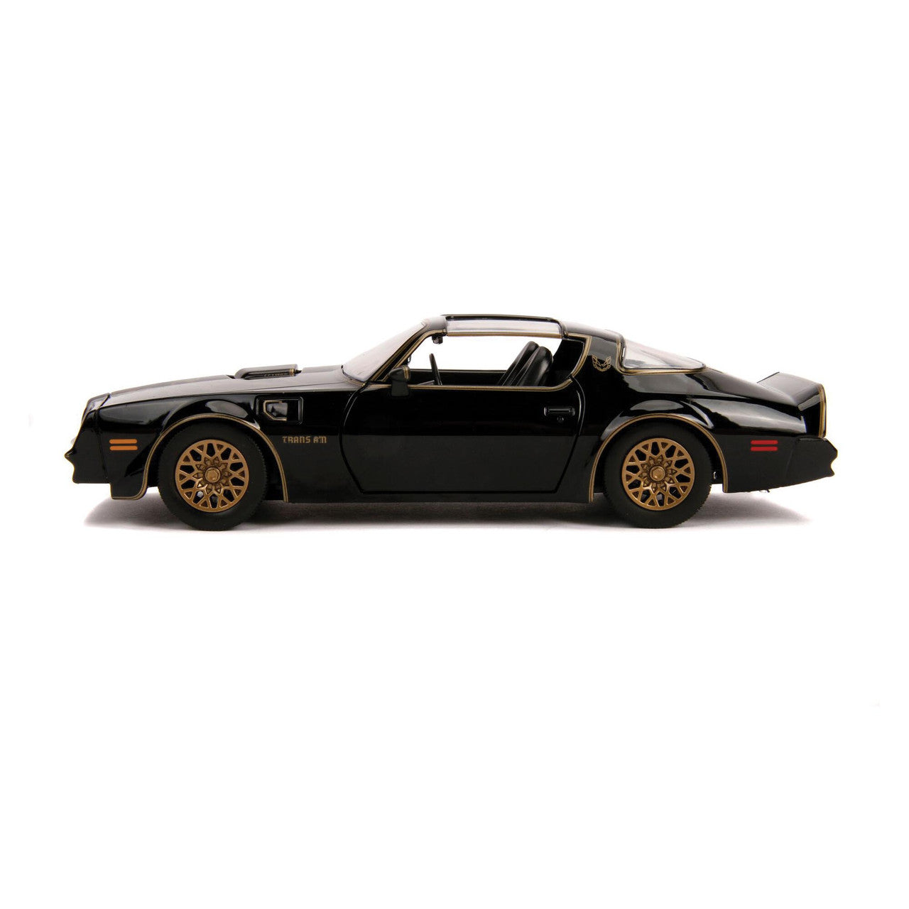 Smokey & the Bandit 1977 Trans Am & Commemorative Metal Plaque 1:24 Scale Diecast Model Car by Jada Toys