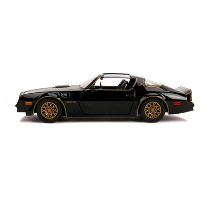 Smokey & the Bandit 1977 Trans Am & Commemorative Metal Plaque 1:24 Scale Diecast Model Car by Jada Toys