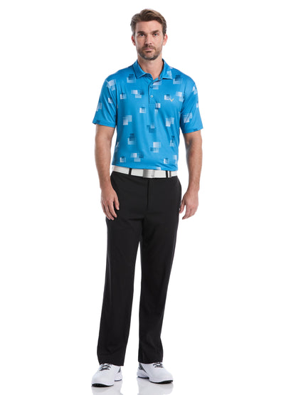 Mens 8 Essential Clubs Print Polo