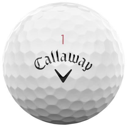 Chrome Tour X Golf Balls - White - 12 Pack
