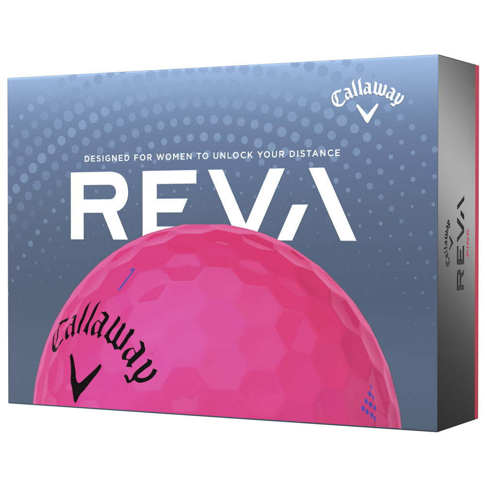Ladies Reva Golf Balls - Pink - 12 Pack