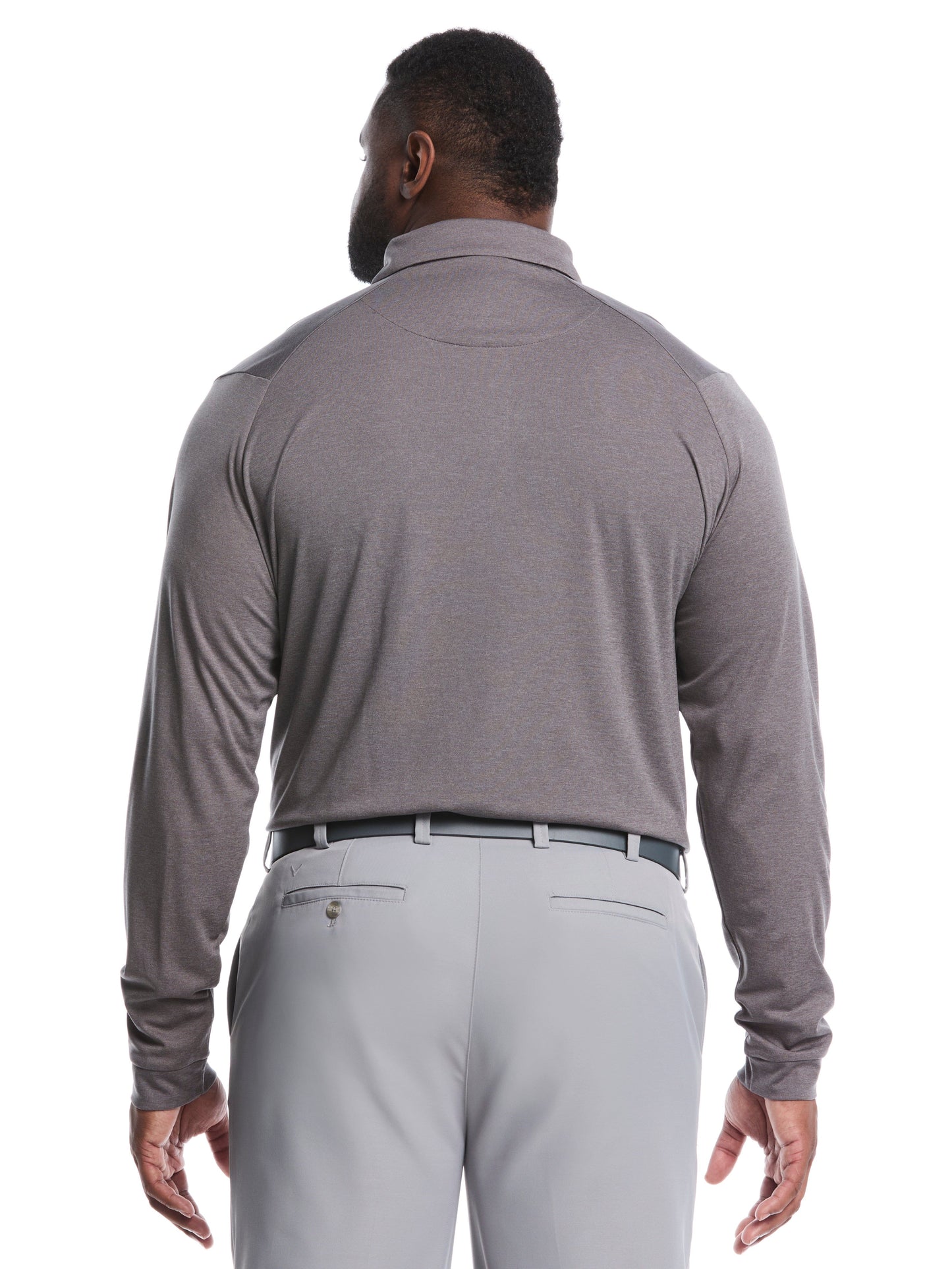 Big & Tall Swing Tech™ Essential Long Sleeve Polo