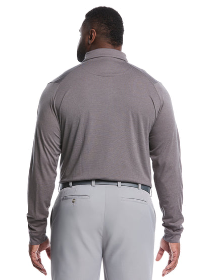 Big & Tall Swing Tech™ Essential Long Sleeve Polo