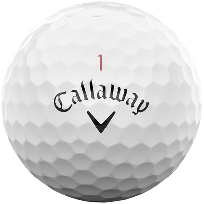 Chrome Tour TD Golf Balls - White - 3 Sleeve