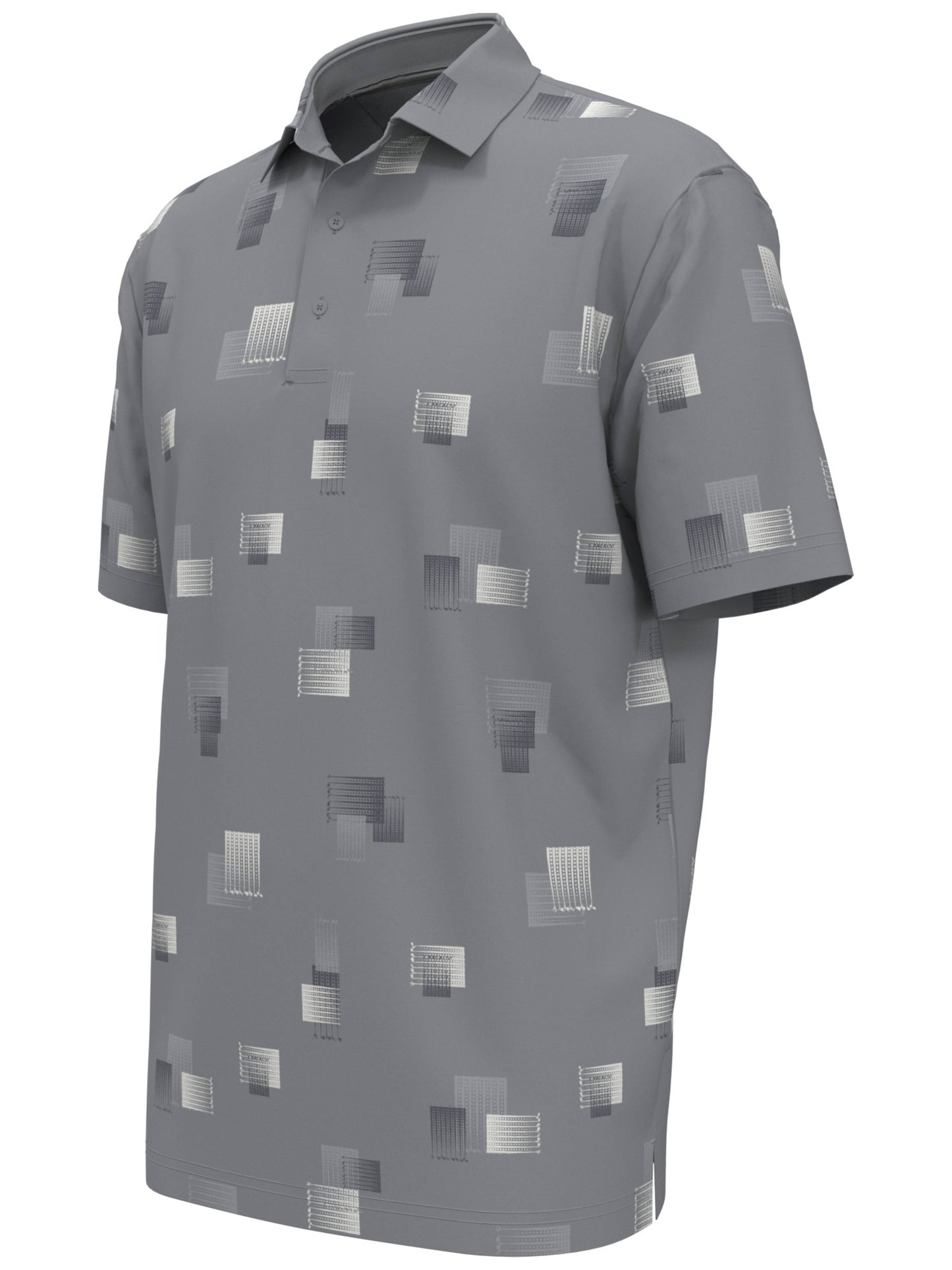 Mens 8 Essential Clubs Print Polo