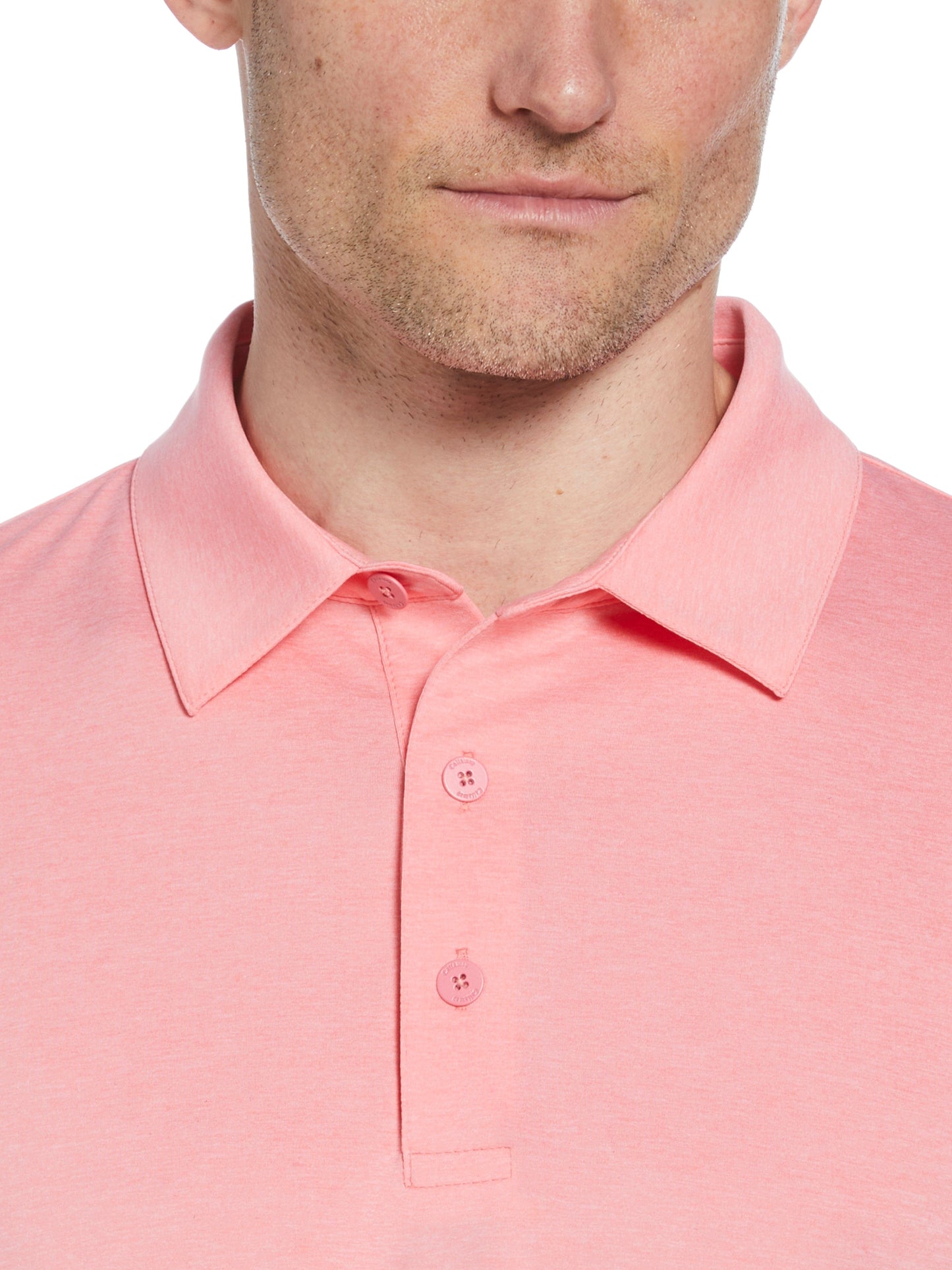 Mens Premium Heather Soft Touch Golf Polo