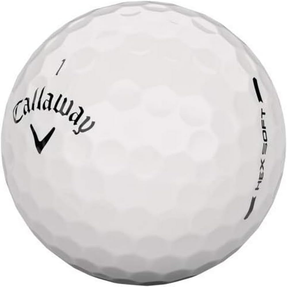 Hex Soft Golf Balls White