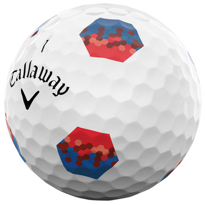 Chrome Soft TruTrack Golf Balls - White - 12 Pack