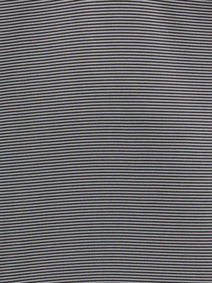 Mens Fine Line Stripe Golf Polo
