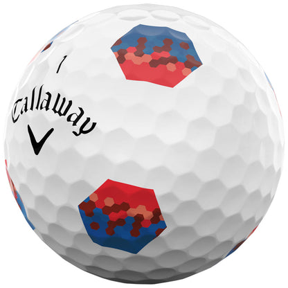 Chrome Tour X TruTrack Golf Balls - White - 12 Pack