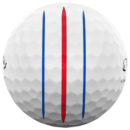 Chrome Soft Triple Track Golf Balls - White - 12 Pack