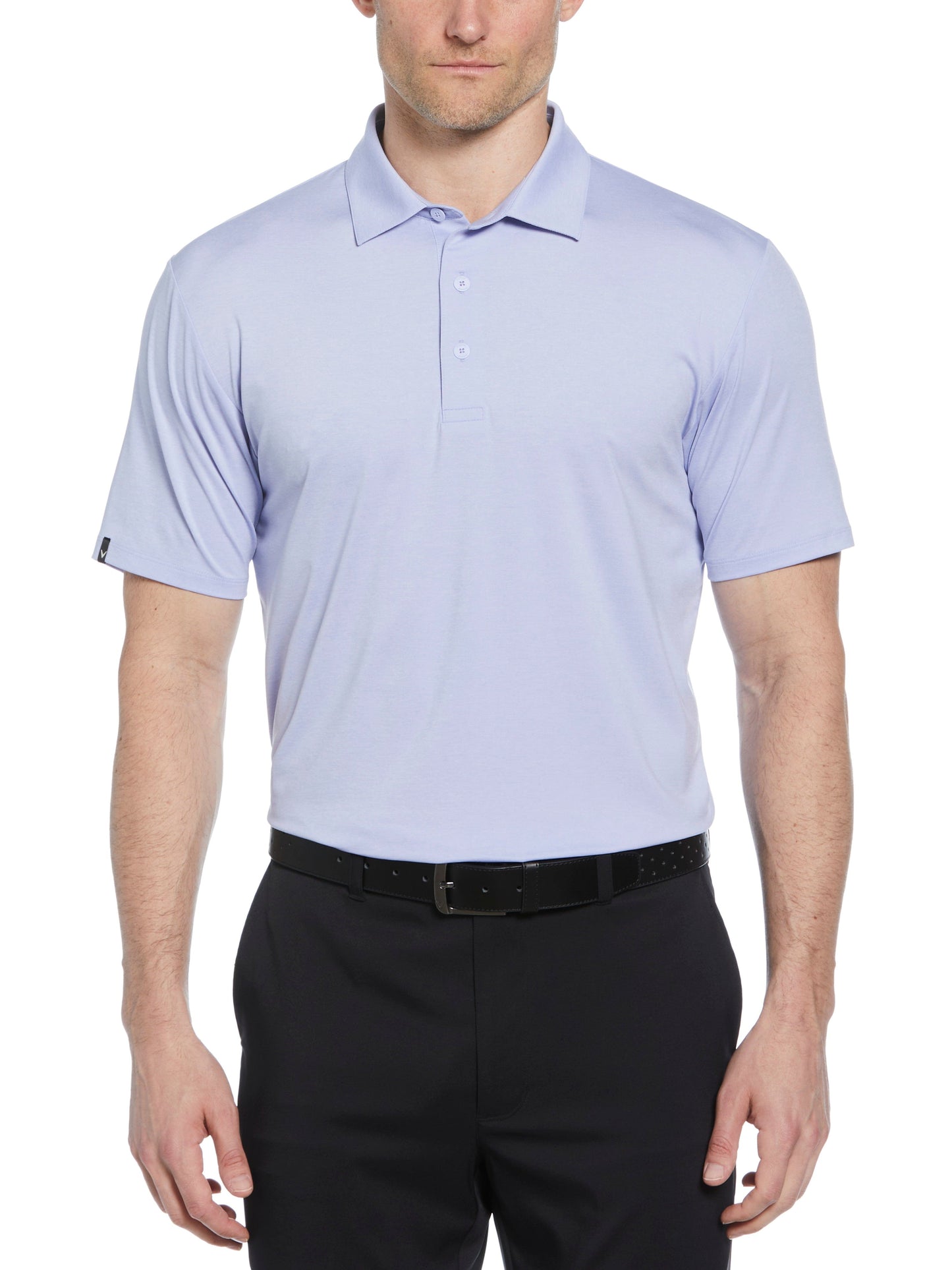 Mens Premium Heather Soft Touch Golf Polo