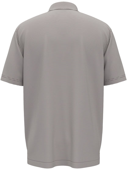 Mens Fine Line Stripe Golf Polo